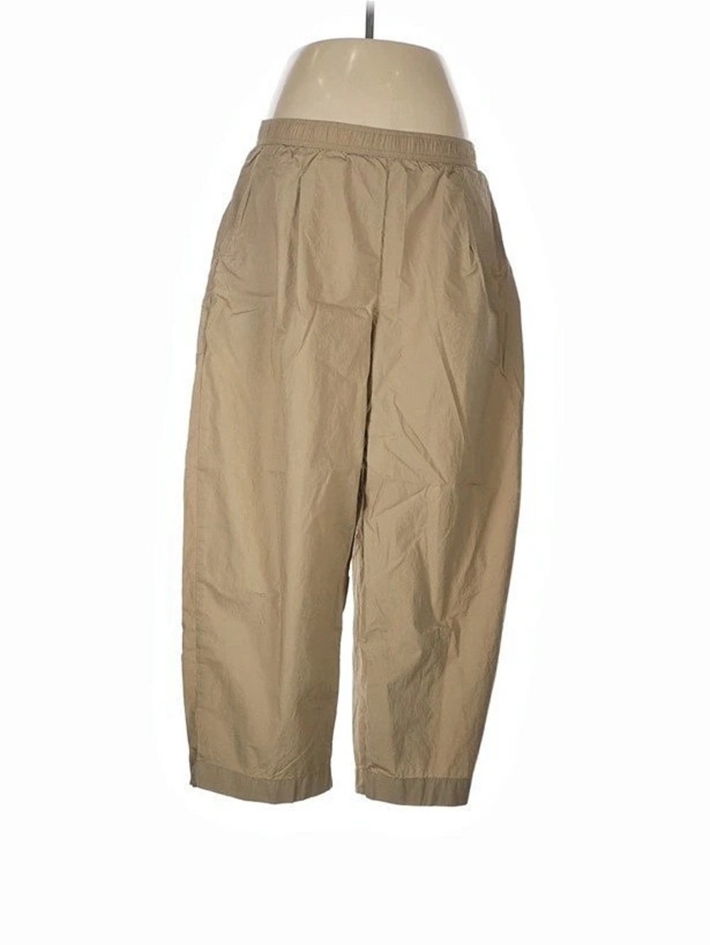 Banana Republic Barrel High-Rise Pants in Tan Large